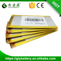 Alibaba 3658122 3.7 v 3000 mah 3500 mah bateria de polímero de lítio recarregável